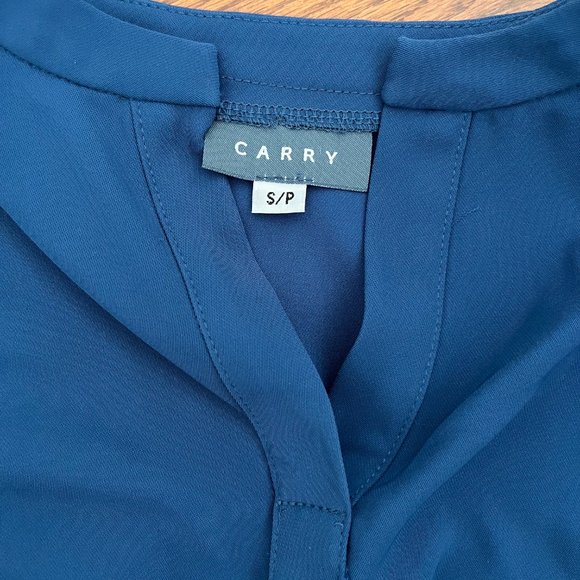 Carry Maternity Blue Dress Size Small - Picture 4 of 4